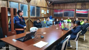 Registro de campo — Investigaciones del subsuelo con veleta mecánica — Proyecto minero Warintza