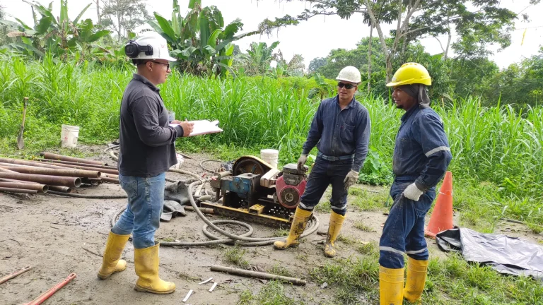 Field record — Final design of the Tandayapa drinking water system
